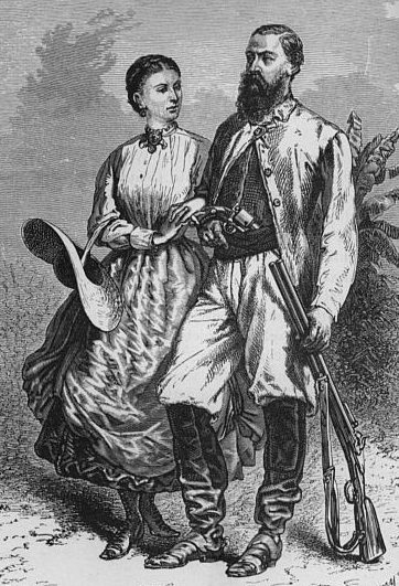 Samuel Baker, Florence Baker, Hungarian, British, explorers, Africa