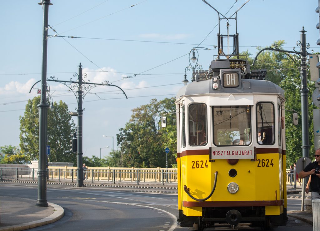Duna Heritage Tram, Budapest, transport