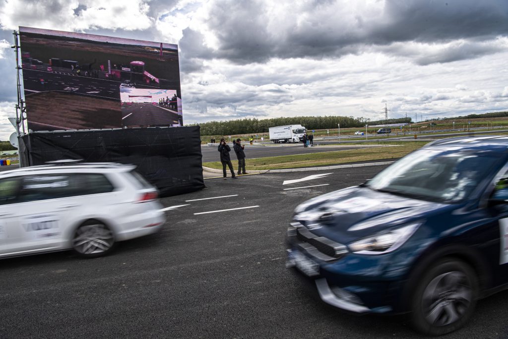 Self-driving vehicle test track opens in Zalaegerszeg, Hungary