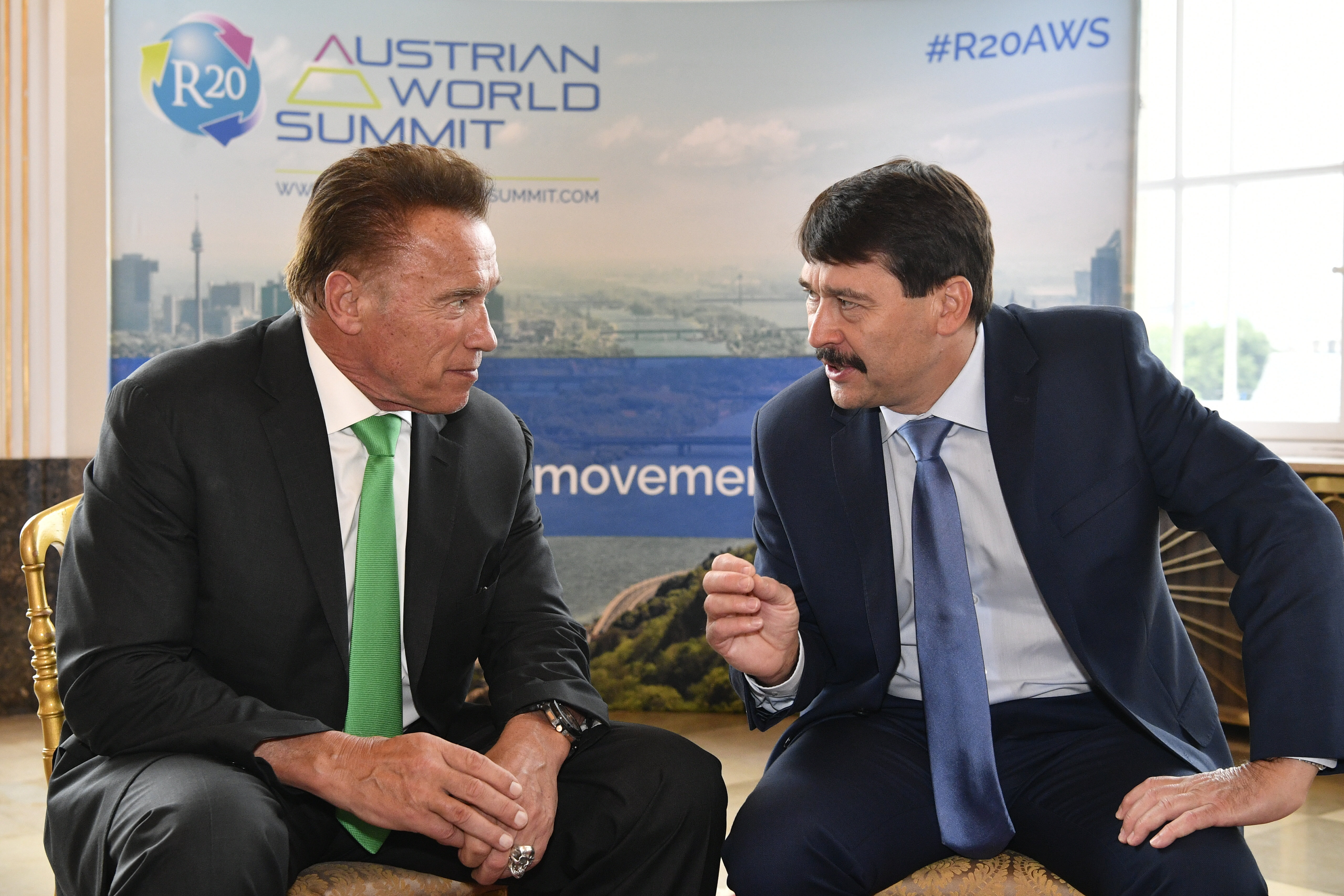 R20 Austrian World Summit - President Áder Hungary's fight against climate change yields results
