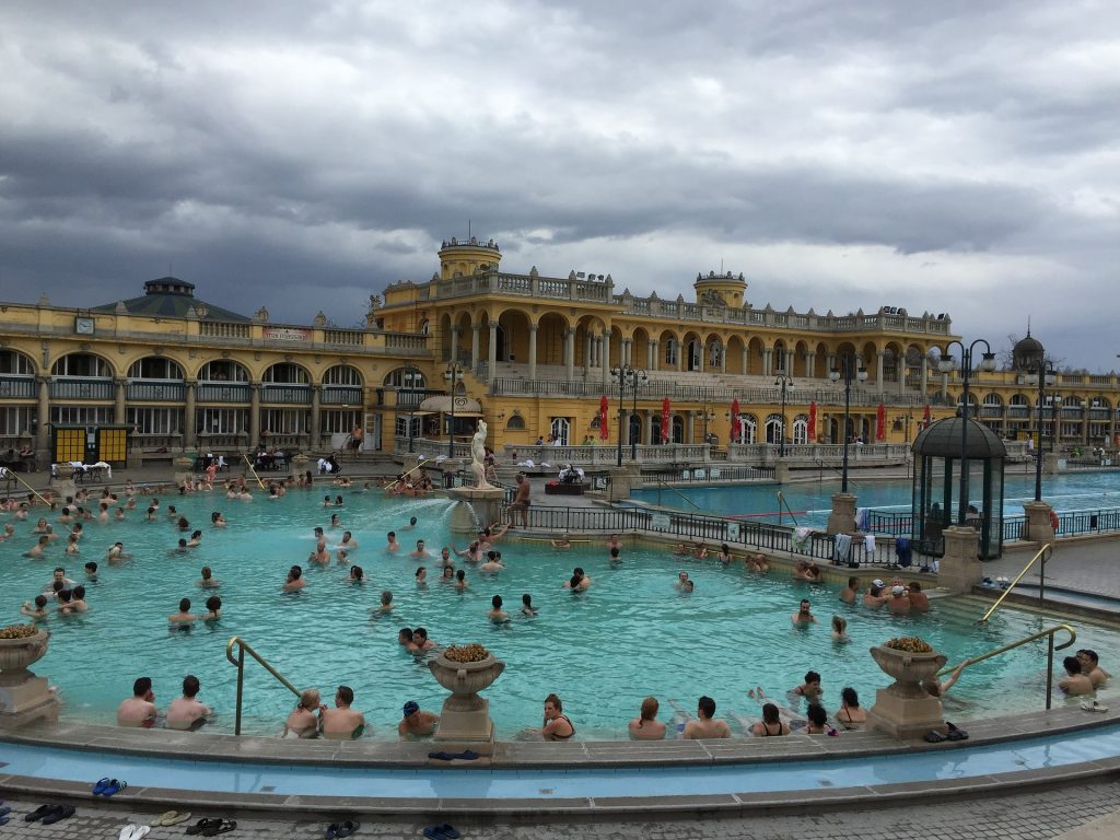 塞切尼溫泉浴場，布達佩斯，匈牙利