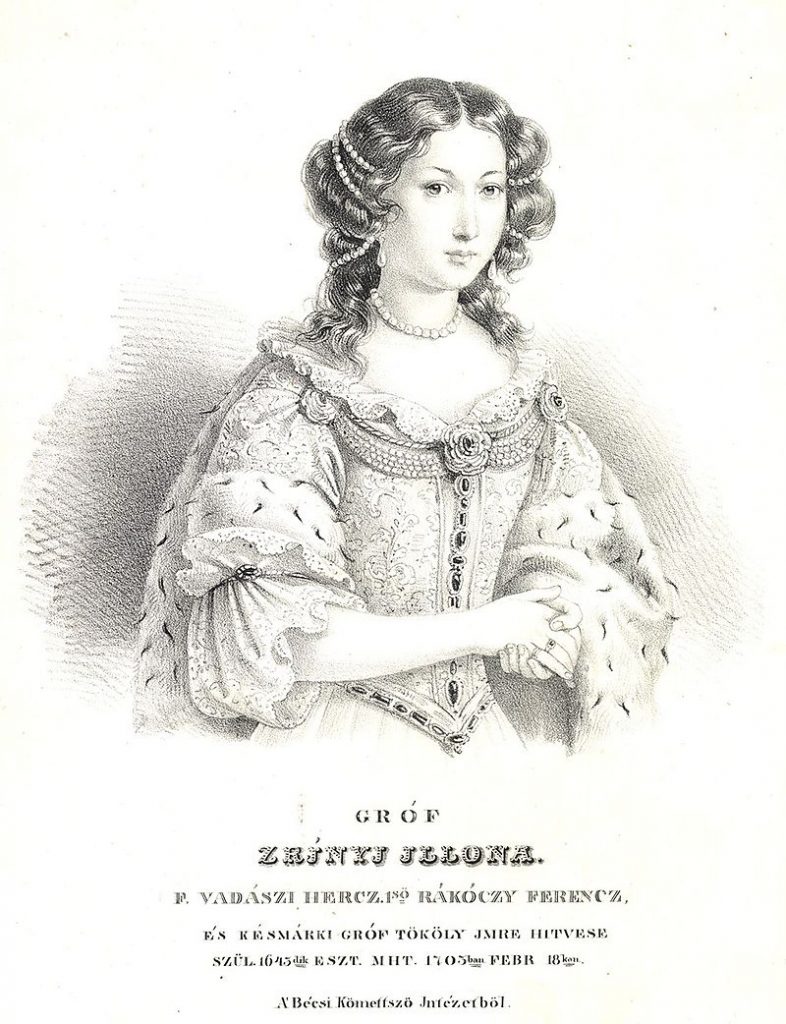 Ilona Zrínyi, heroine, Hungary