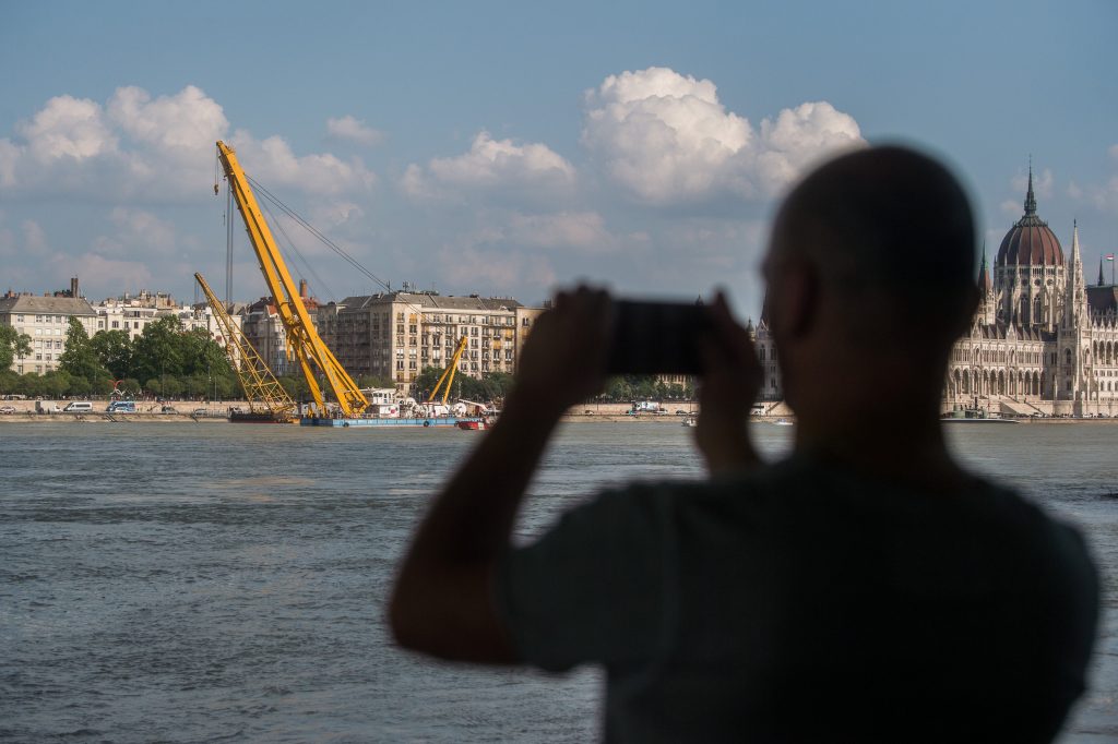 Schiffskollision Budapest