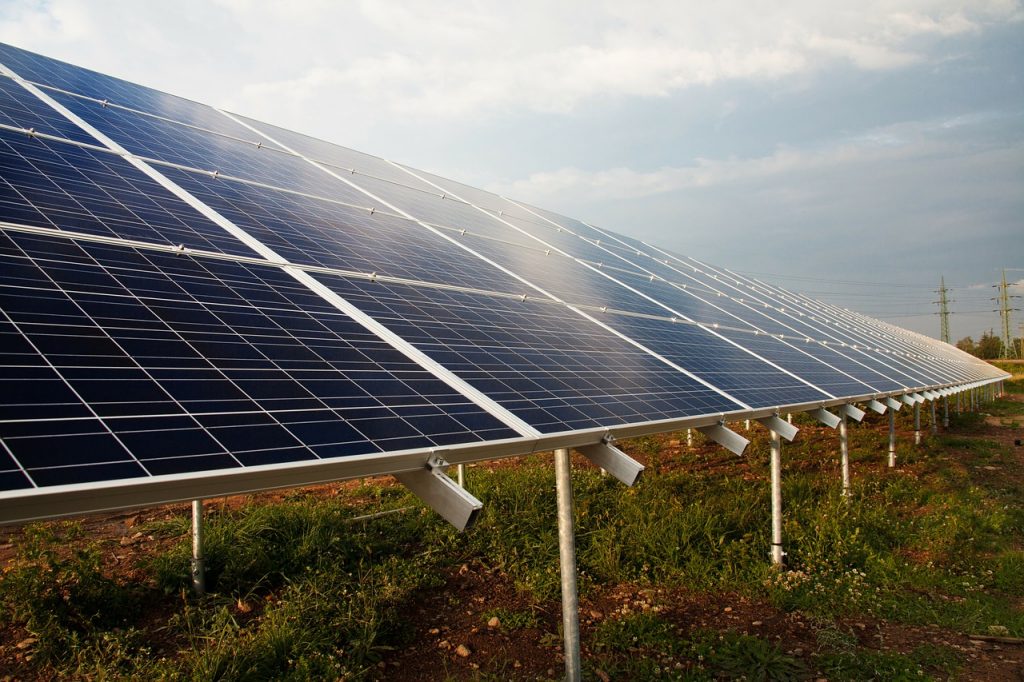 zelená energie, solární elektrárna, Čína