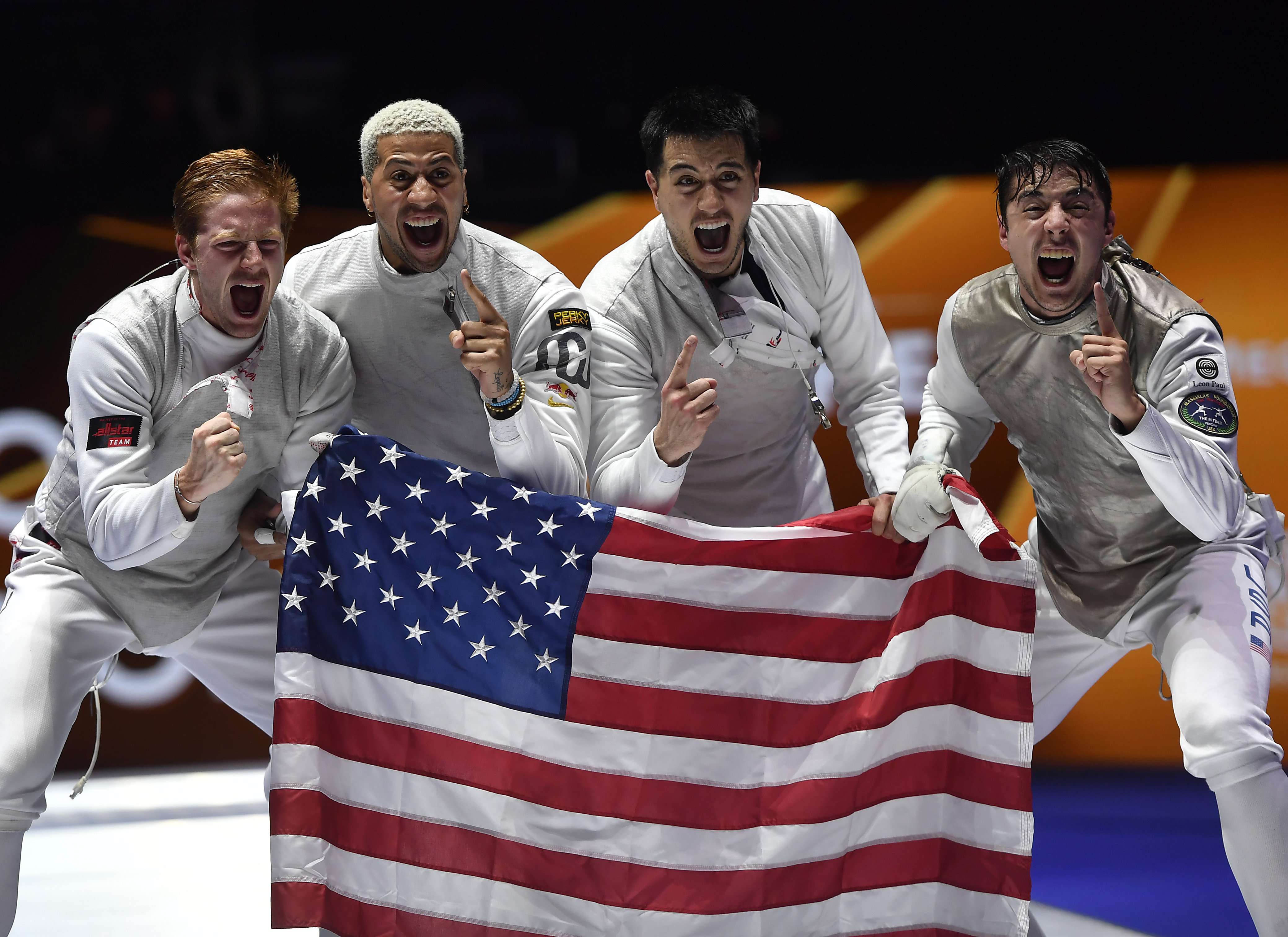 Fencing - Men's foil team - United States wins gold - Photos