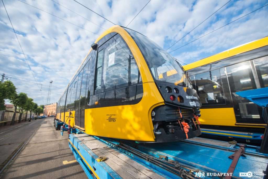 Hungary, Budapest, tram