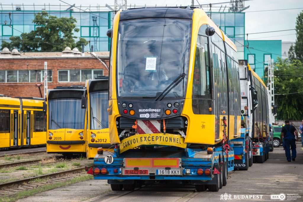 Hungary, tram, Budapest