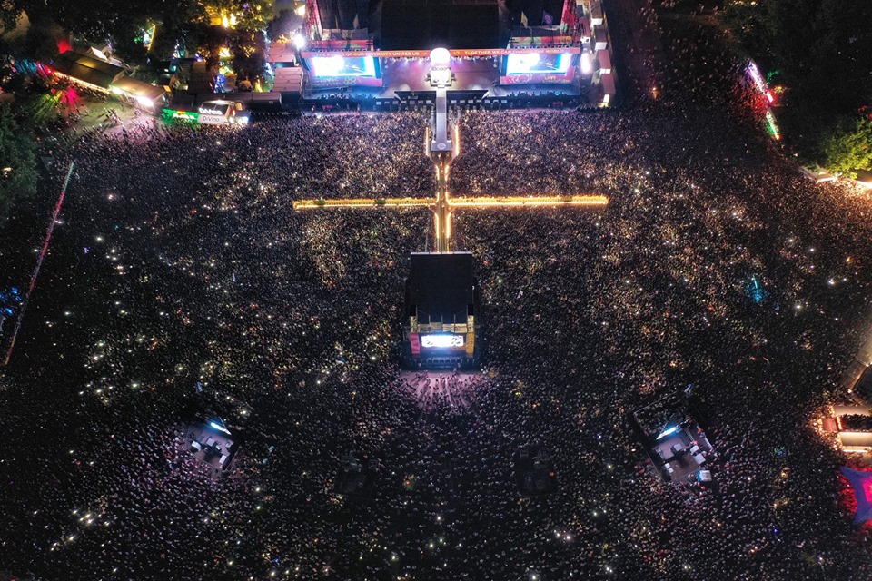 Sziget from above