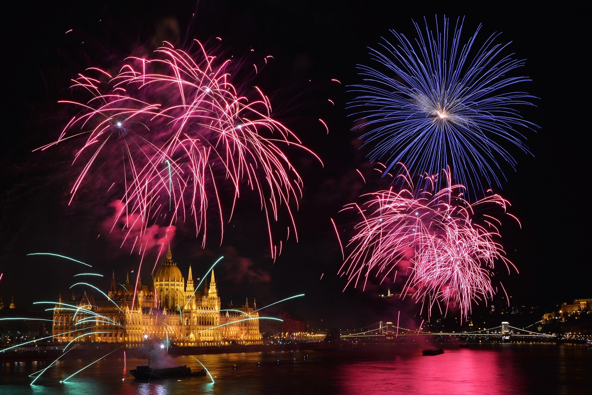 Fireworks Budapest