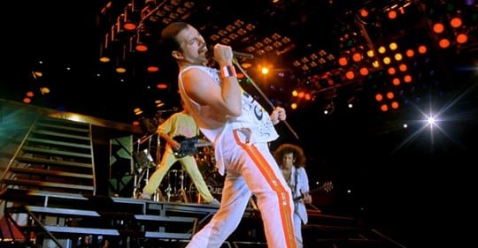 Freddie Mercury a Népstadionban 