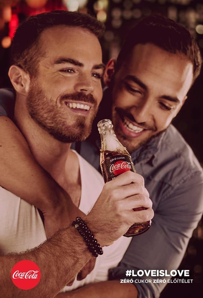 Homophobes outraged by new Coca Cola ads in Hungarian ...