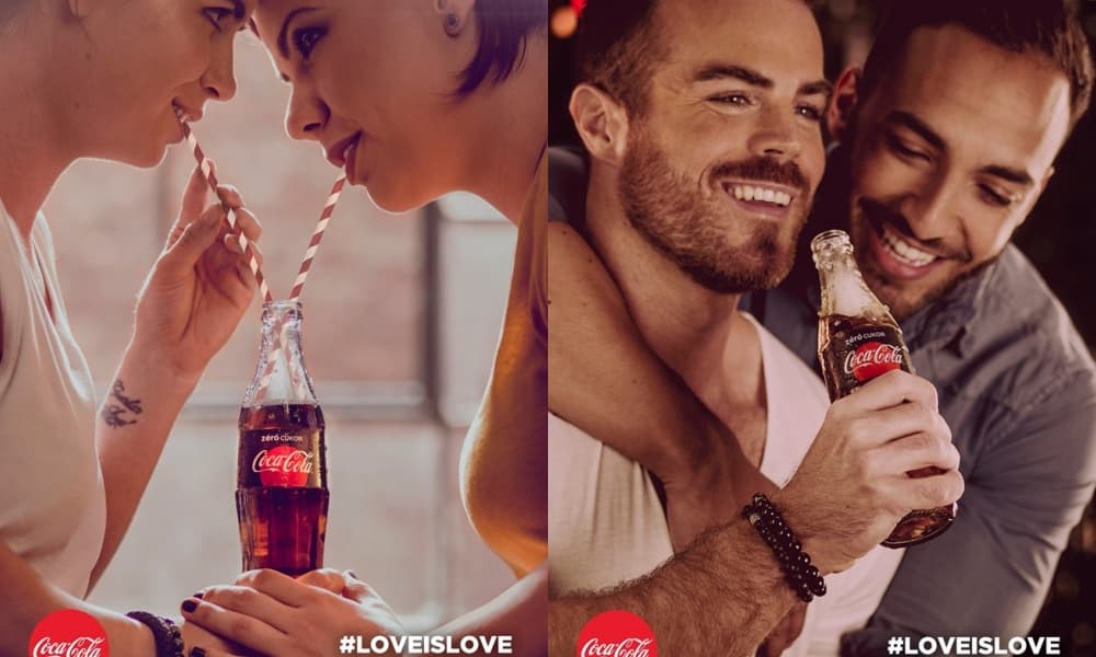 coca cola love is love ad