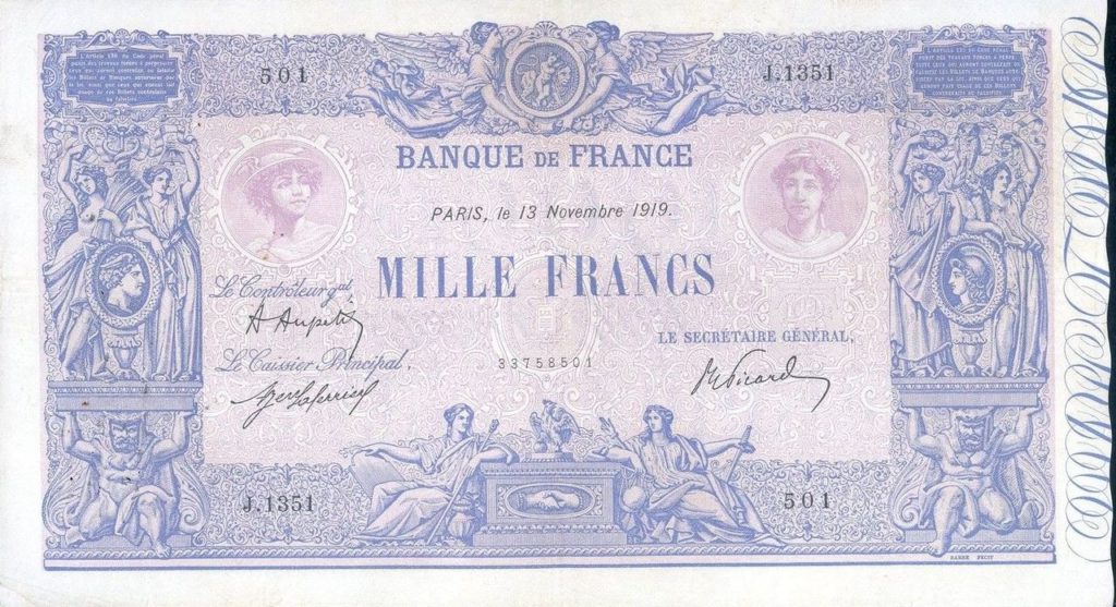 Hungary France money fogrery