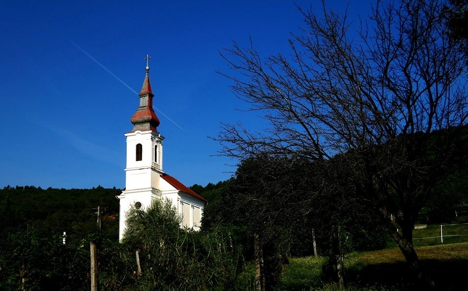 Szentháromság Becehegy, Balaton, Ungarn