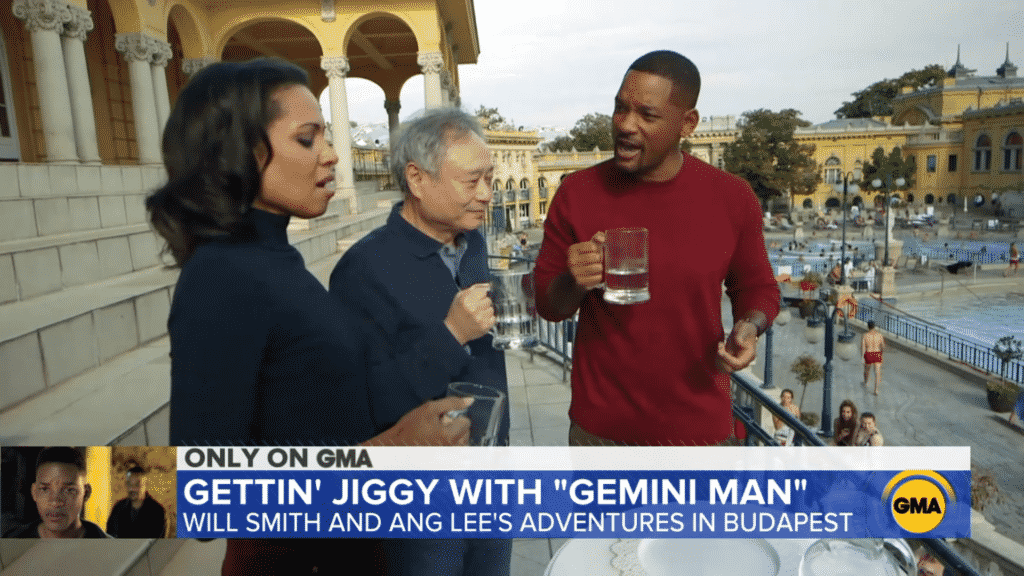 Will Smith, Széchenyi Thermal Bath, Gemini Man, Budapest, Hungary