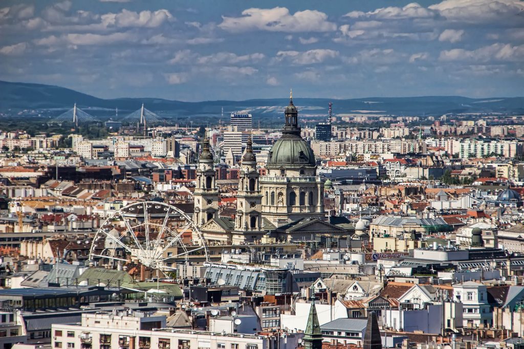 budapešťské panorama