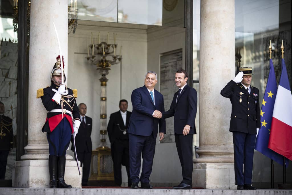 hungary france orbán macron