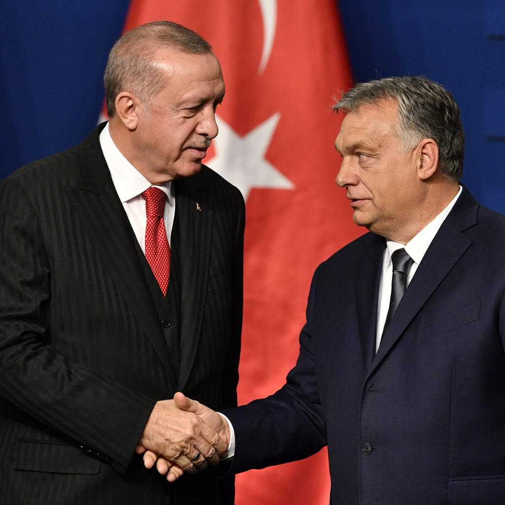 Erdogan and Orbán Hungary Turkey