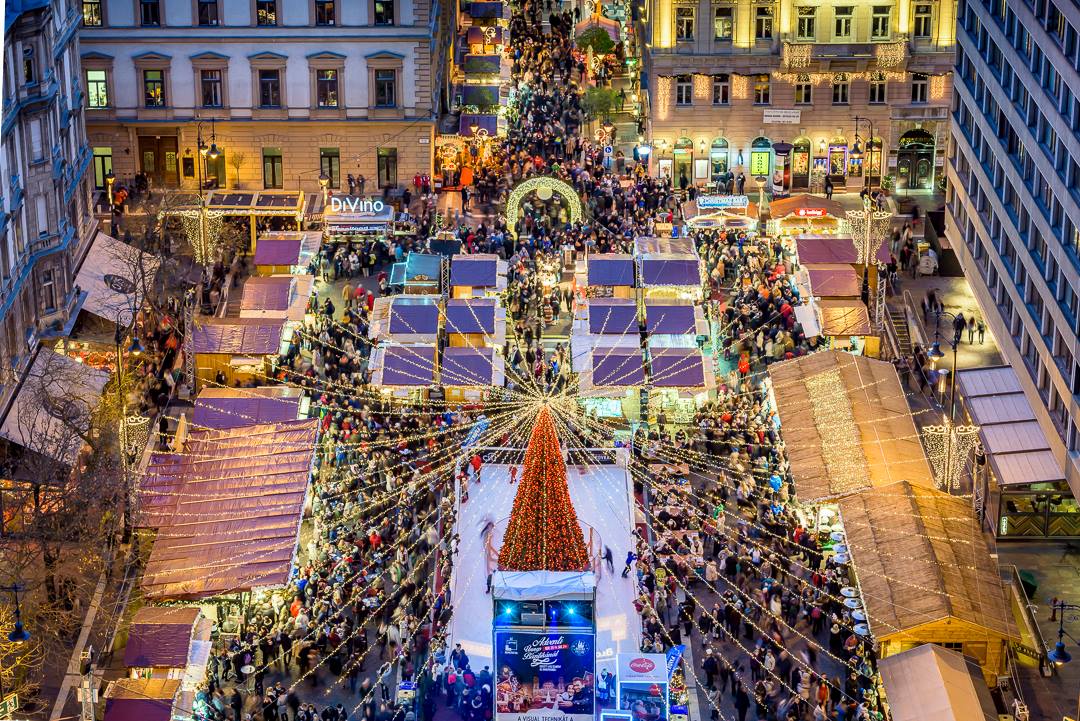 Budapest, Hungary, Christmas, market