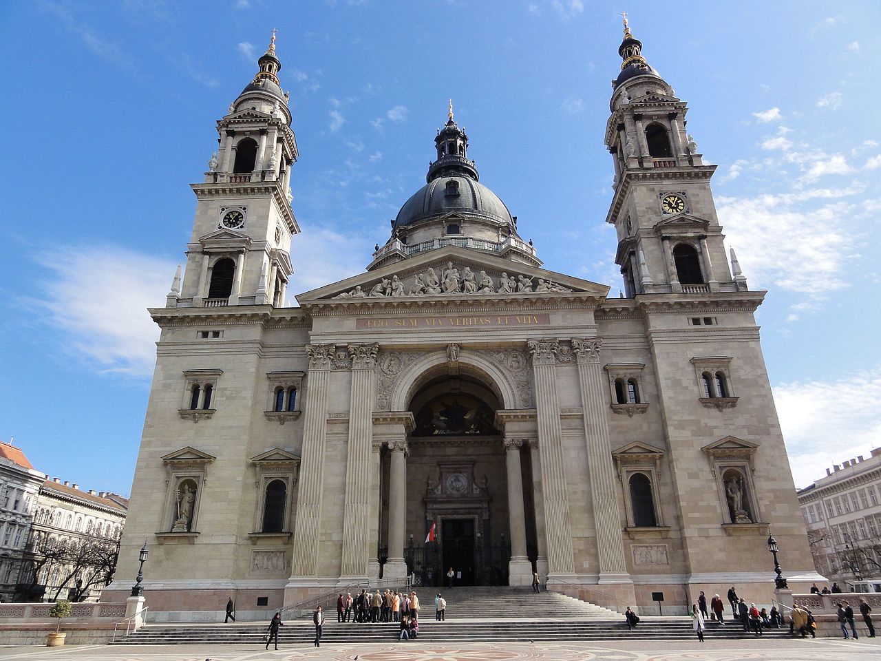 St. Stephen_s Basilica, Budapest, view, building