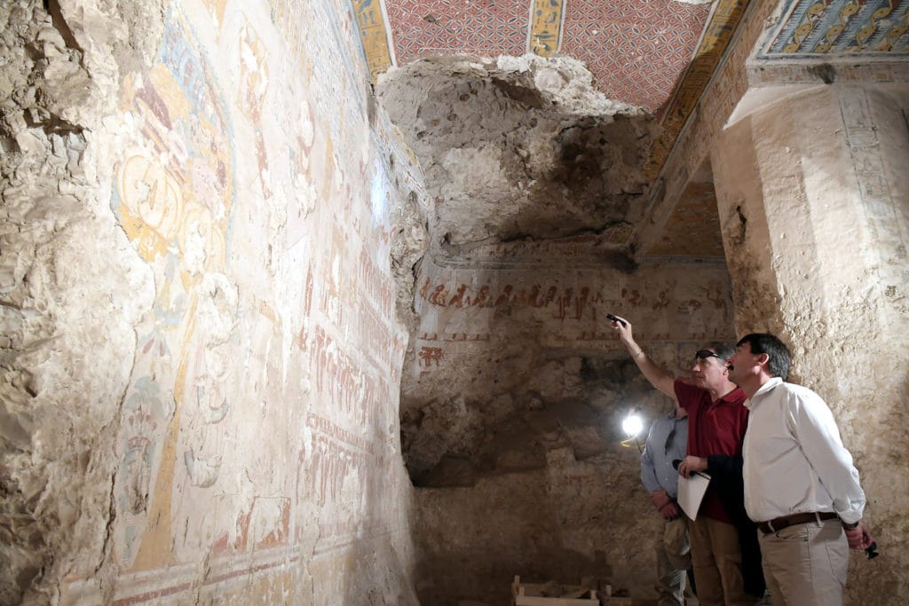 maďarští archeologové v egyptě