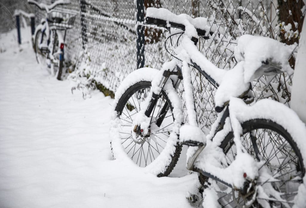 В Венгрии выпал первый снег зимы 2019
