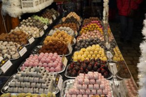 sweets, Budapest, Hungary, christmas, market