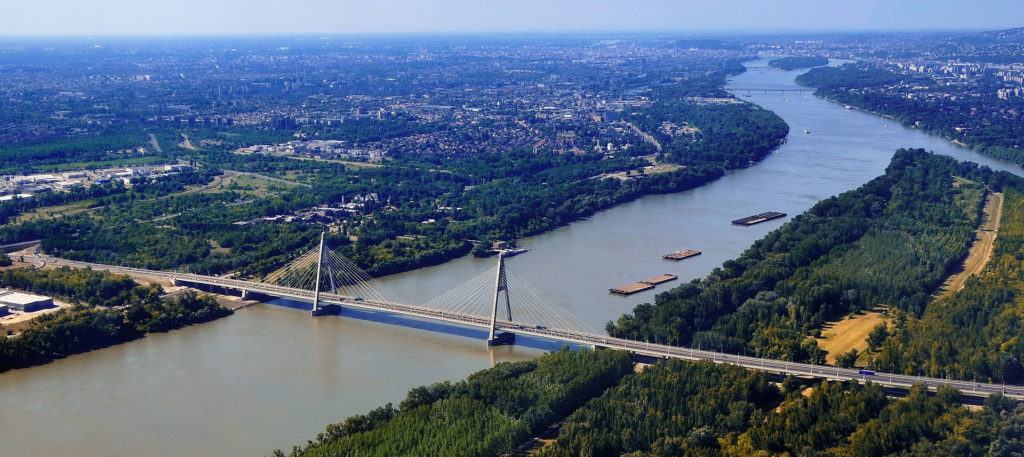 Megyeri Bridge, Danube, bridge