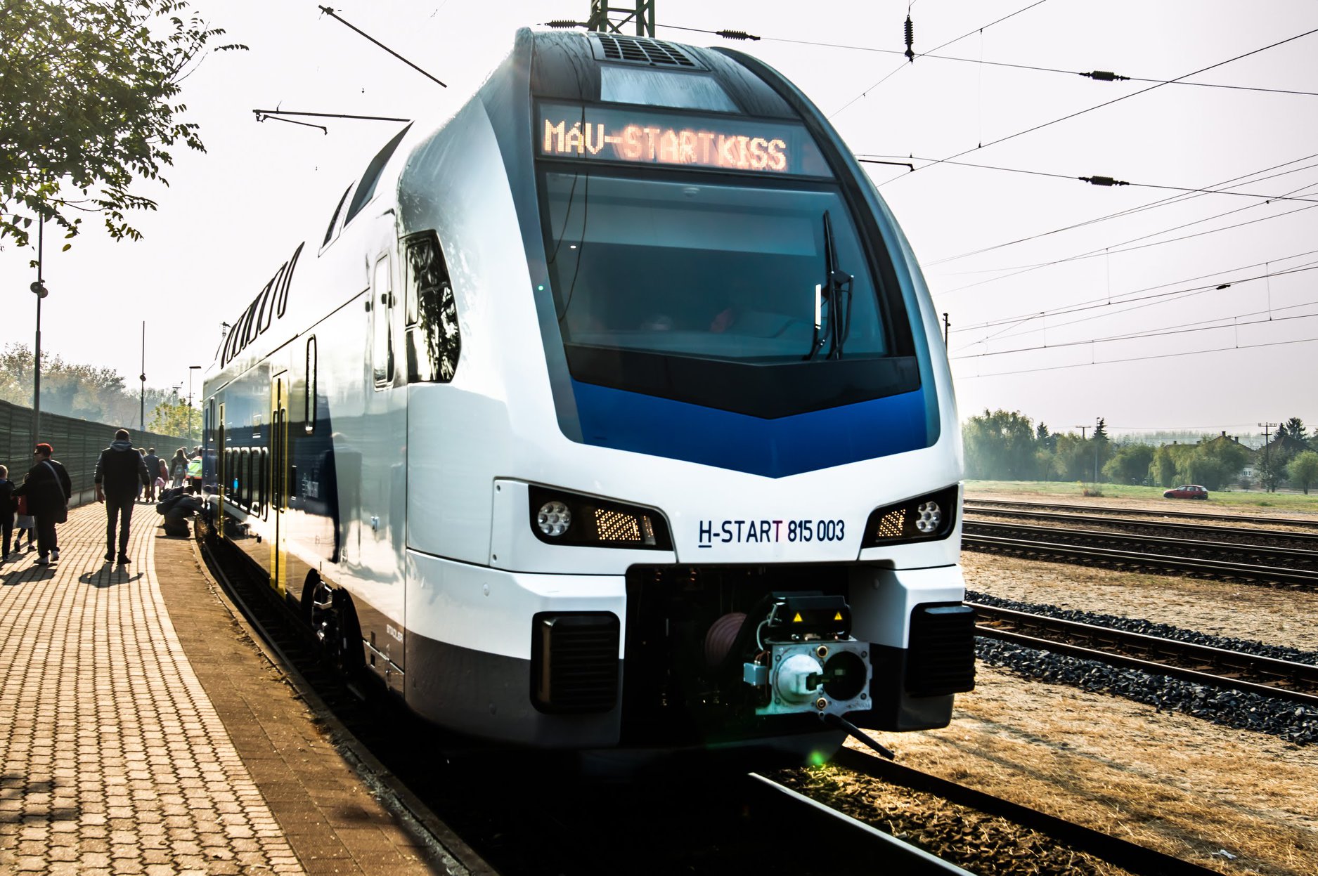 KISS, train, vehicle, MÁV, Hungary