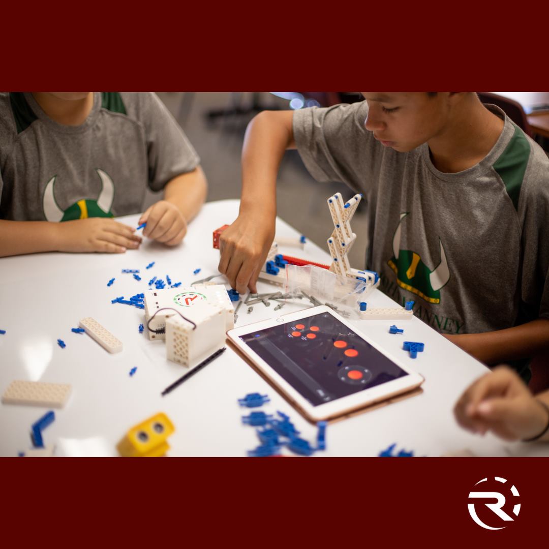Детское обучающее приложение Revolution Robotics Build Fun Challenge