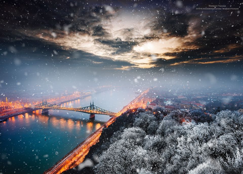 liberty bridge winter