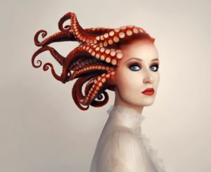 Flóra Borsi, Hungary, photographer, Forbes, octopus