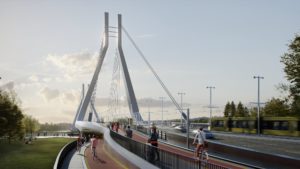 ガルヴァーニ橋、ブダペスト、ドナウ川、ハンガリー