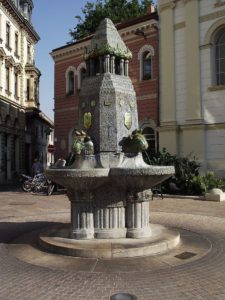 Fontana Zsolnay, Pécs, Ungheria