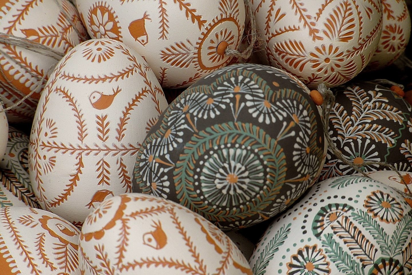 Húsvét Tojás Easter Eggs Ornament Díszítés