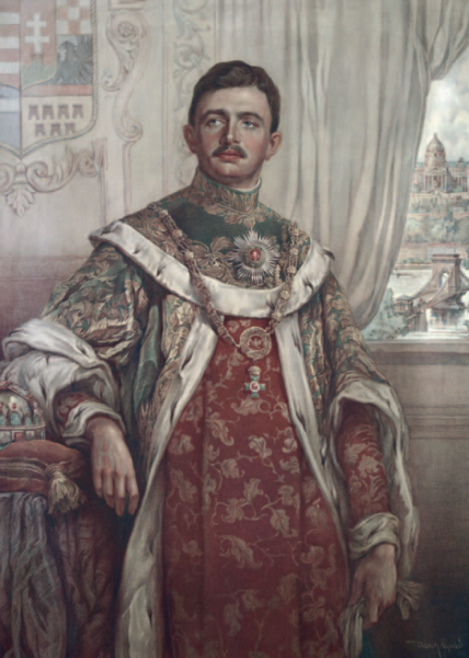 IV Károly último rey Festmény