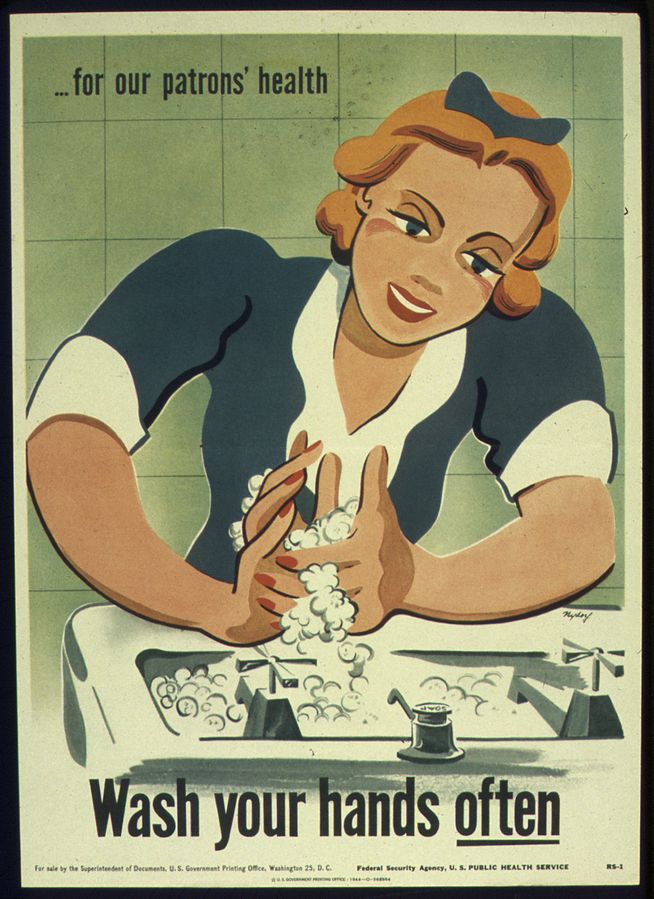 Плакат миття рук2