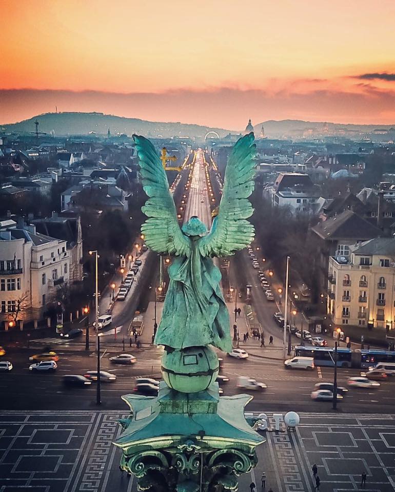 تمثال شارع أندراسي بودابست