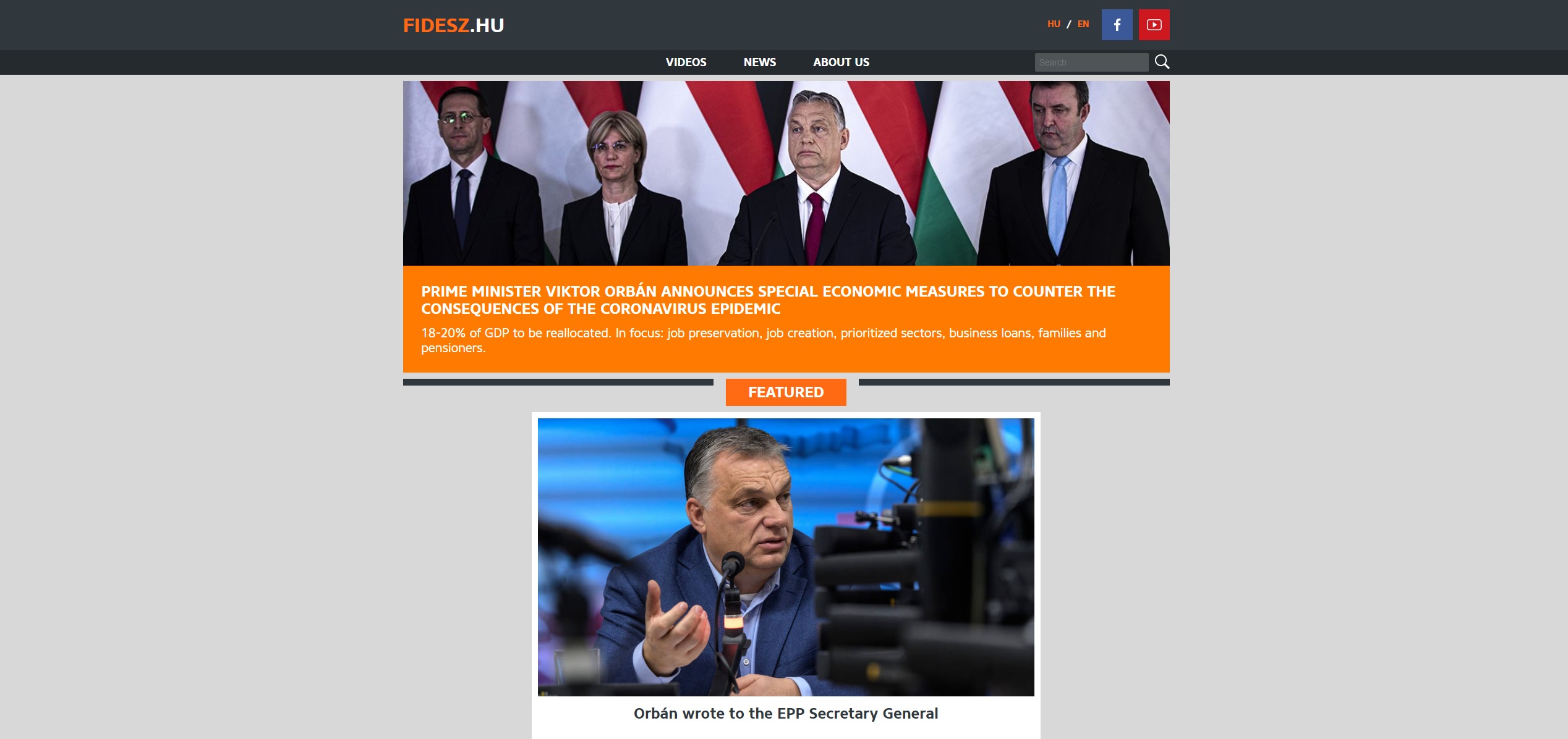 fidesz english website