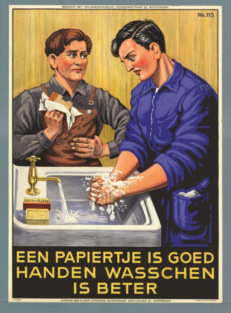 Плакат миття рук4