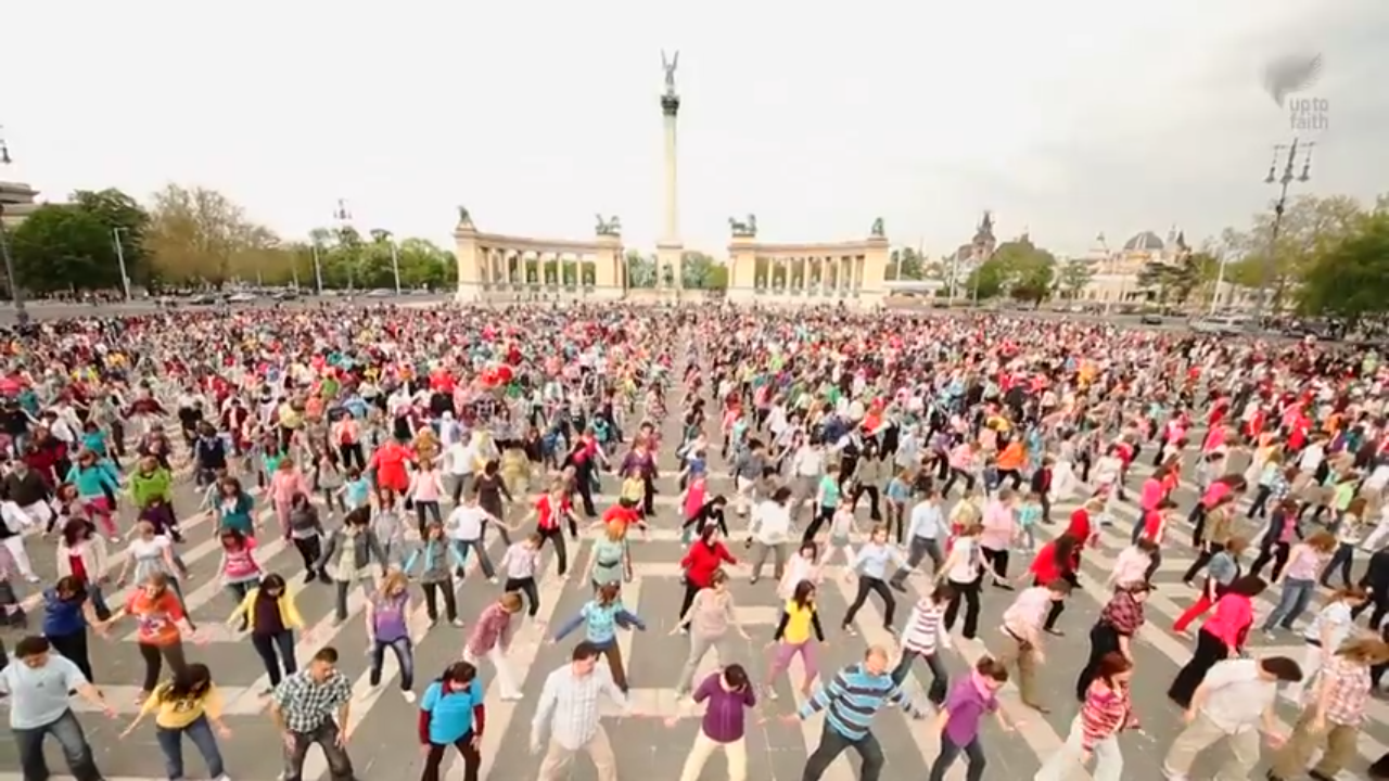 Budapest flashmob