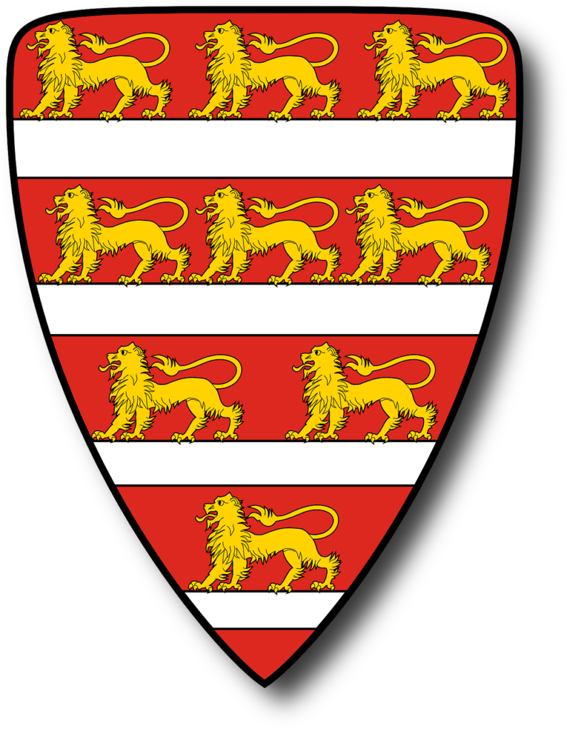 Coat of arms-Árpád stripes with lions