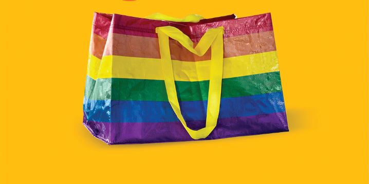 Rainbow Shopping Bag IKEA