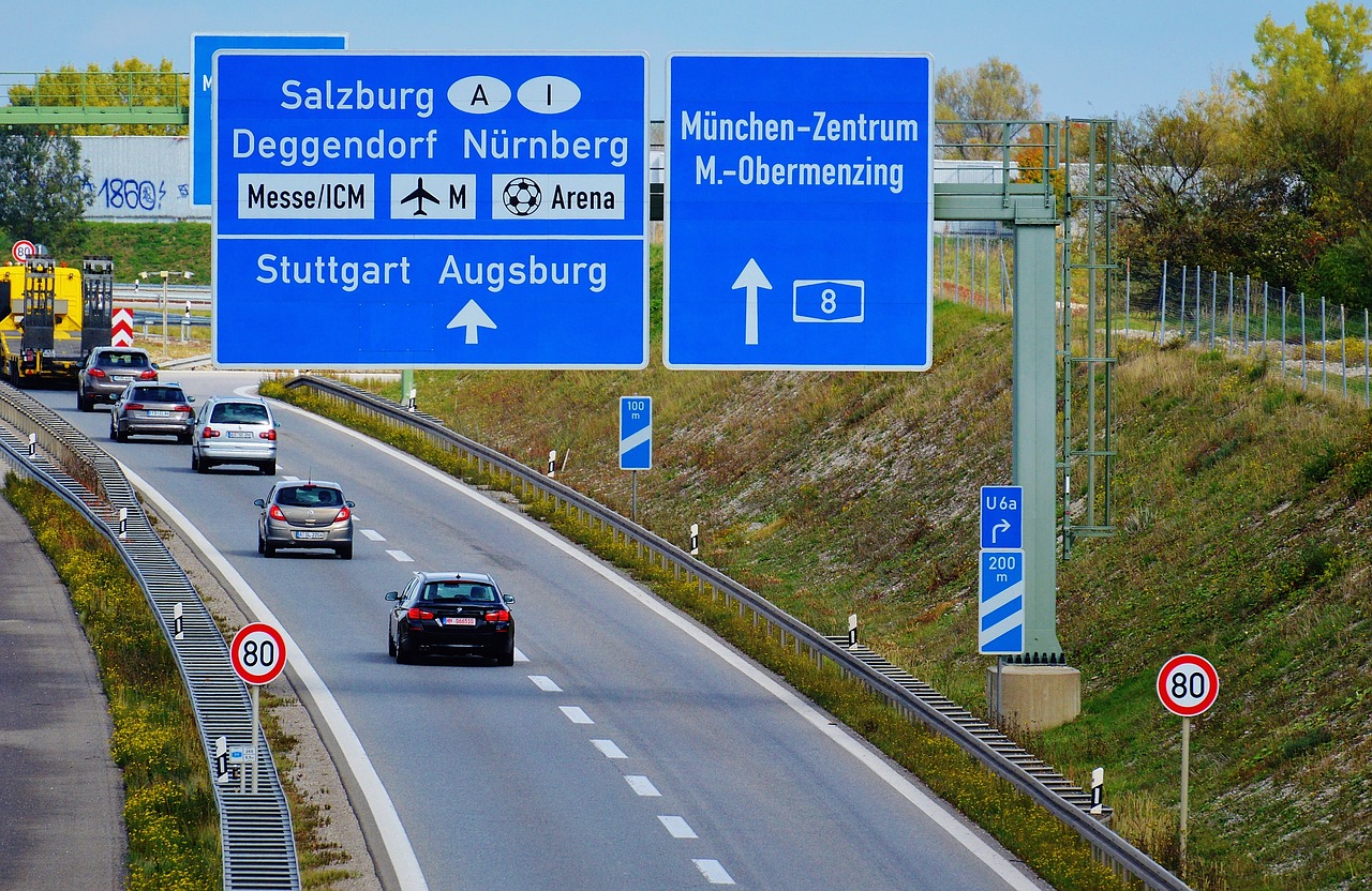 highway germany austria motorway