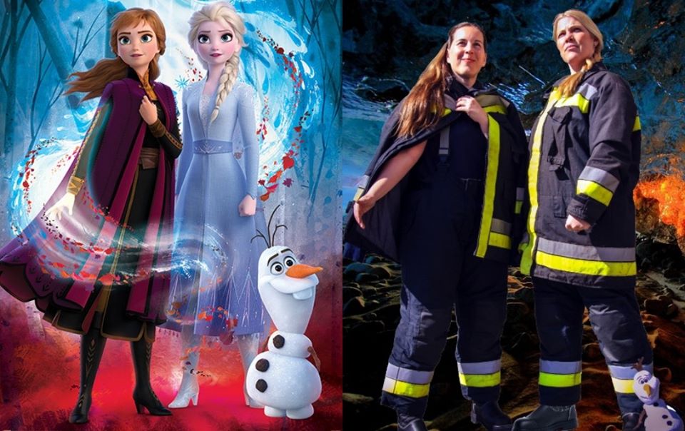 Children's Day Hungarian Firefighters Disney Frozen