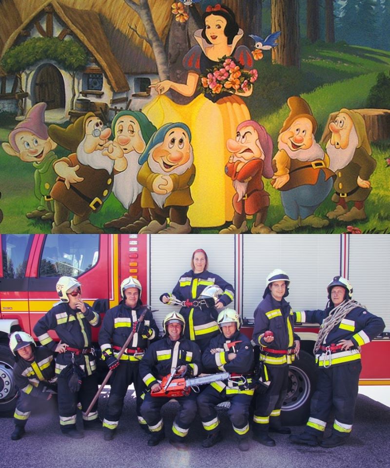 Children's Day Hungarian Firefighters Disney Snow White