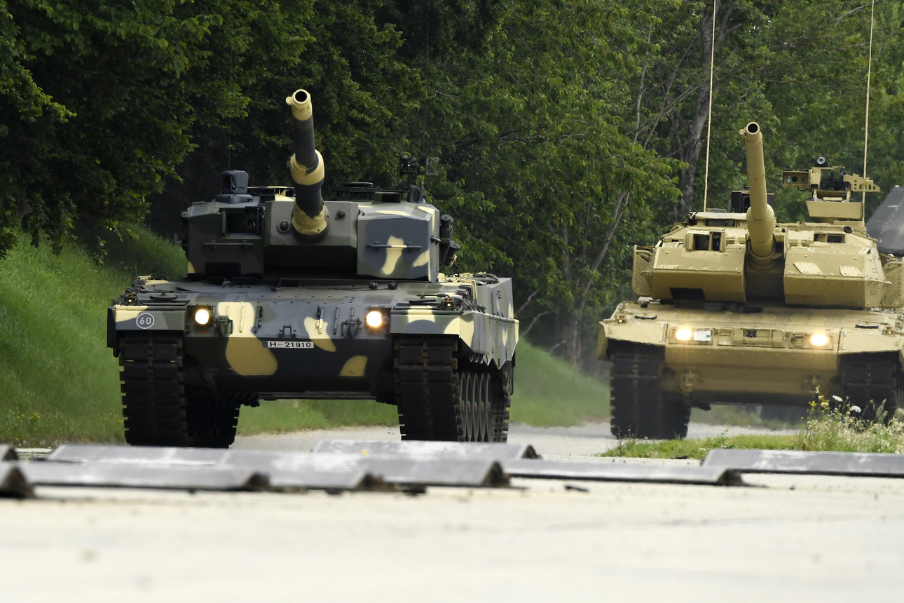Neuer Leopard 2A4HU der ungarischen Streitkräfte
