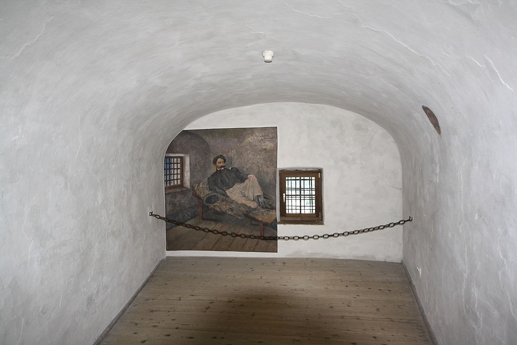 Cellule de prison de Sándor Rózsa