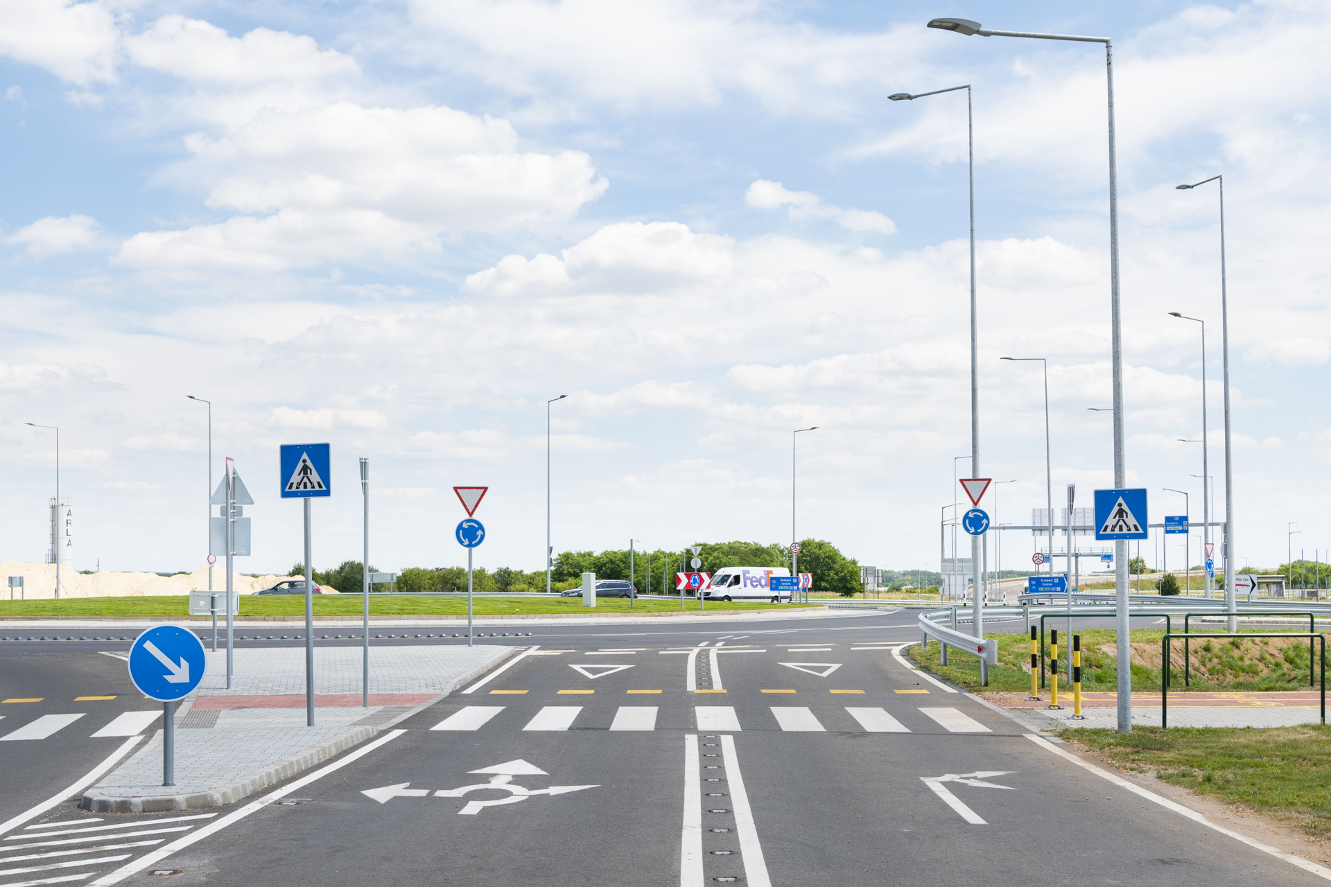 airport roundabout
