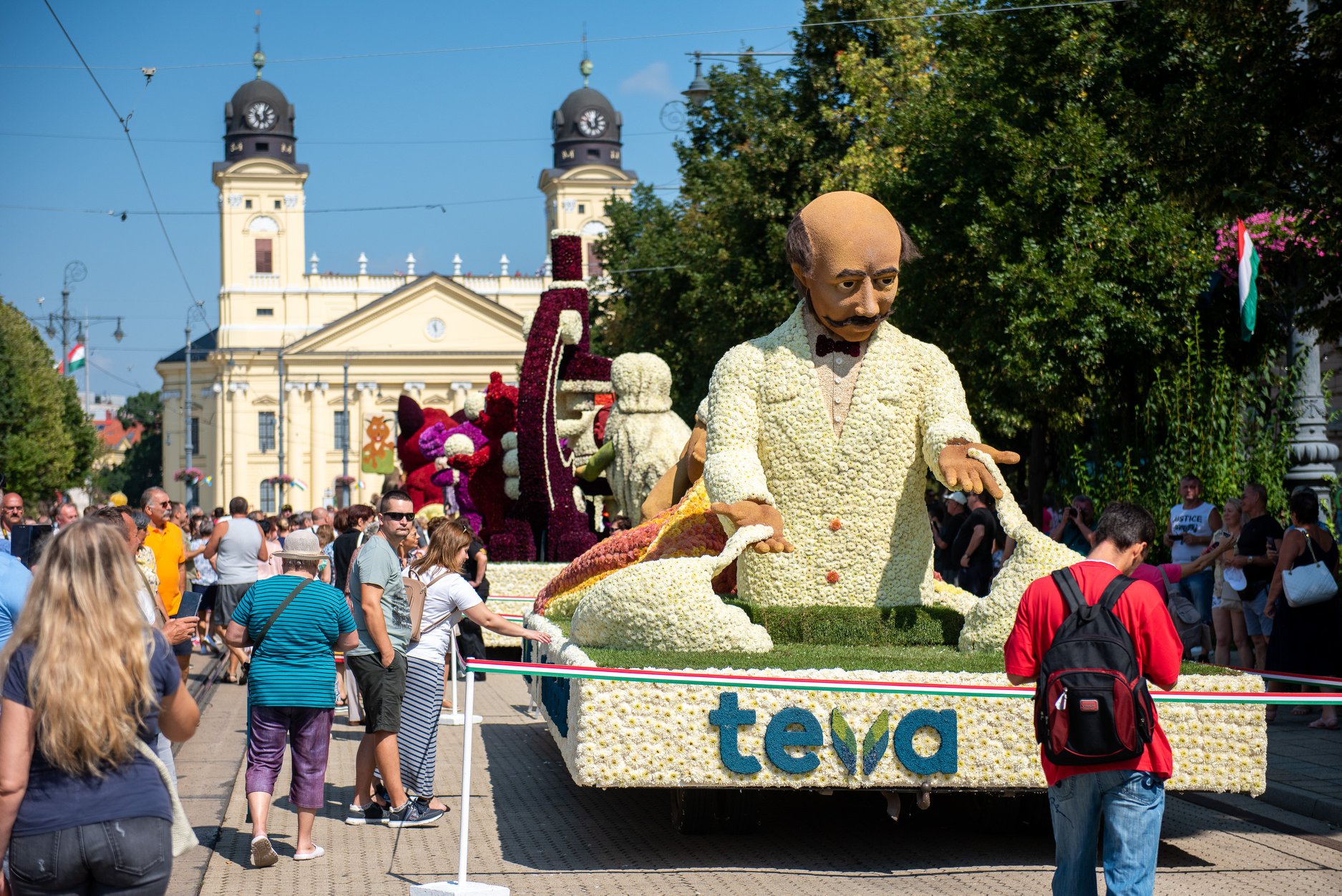 Debrecínský květinový karneval, Debrecen, Maďarsko